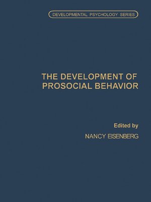 cover image of The Development of Prosocial Behavior